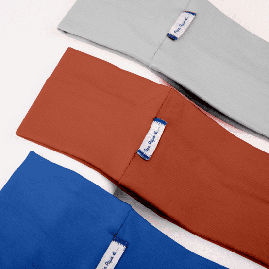 Stretch jersey headband  terracotta