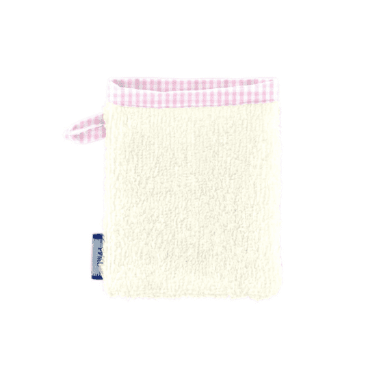 Make-up Remover Glove pink gingham