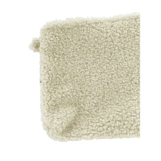 Tiny coton clutch bag moumoute ivoire