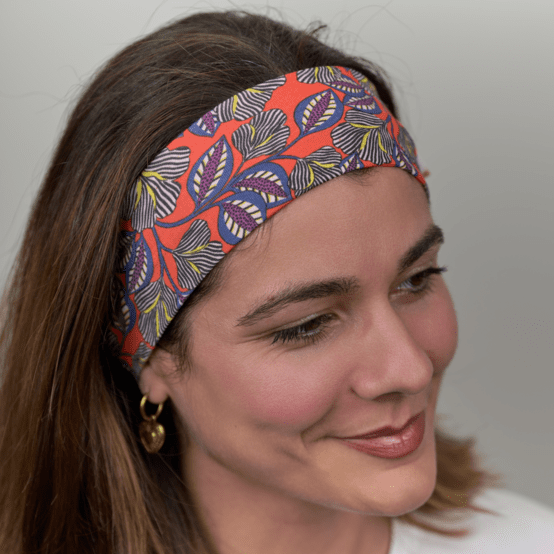 Stretch jersey headband  calypso