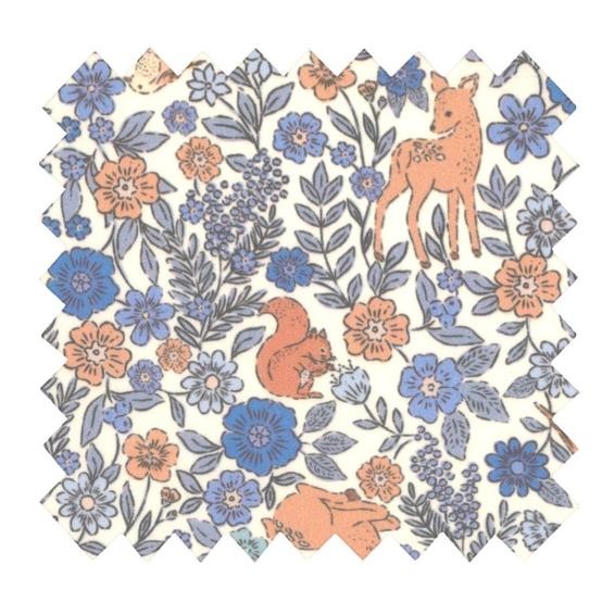 Cotton fabric comptine enchantée