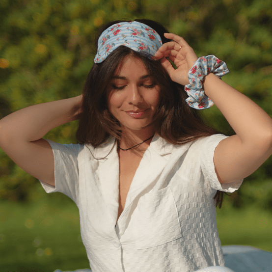 Night mask horizons fleuris