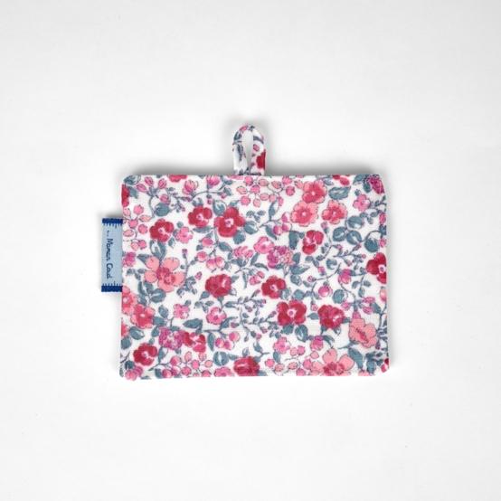 Badge Holder rose grenadine