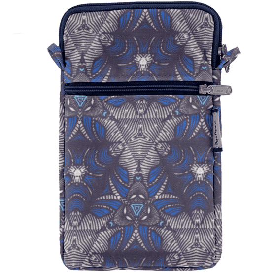 Quilted phone pocket ethnique