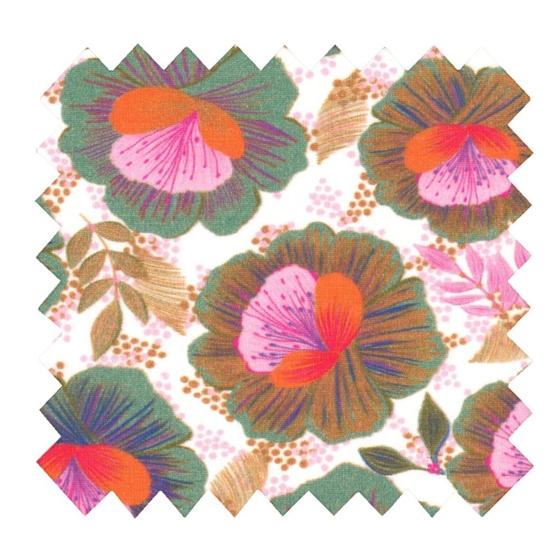 Jersey fabric fleur de thé
