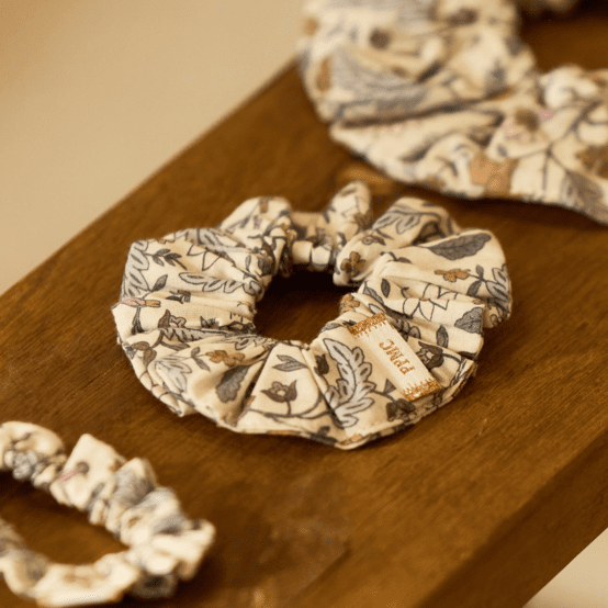 Small scrunchie rêve de jasmin