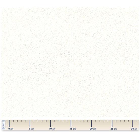 Cotton fabric white sequined