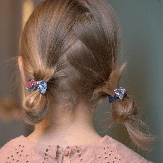 Small Elastics bows jardin d'aurore