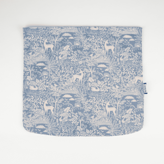 Square flap of saddle bag  toile de biche