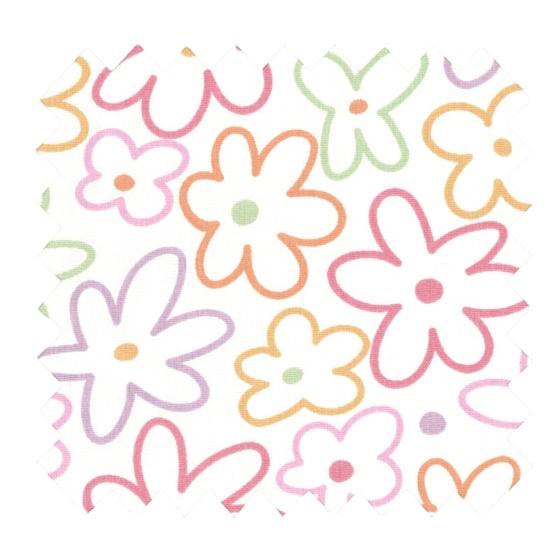 Cotton fabric ex2600 tangy bloom