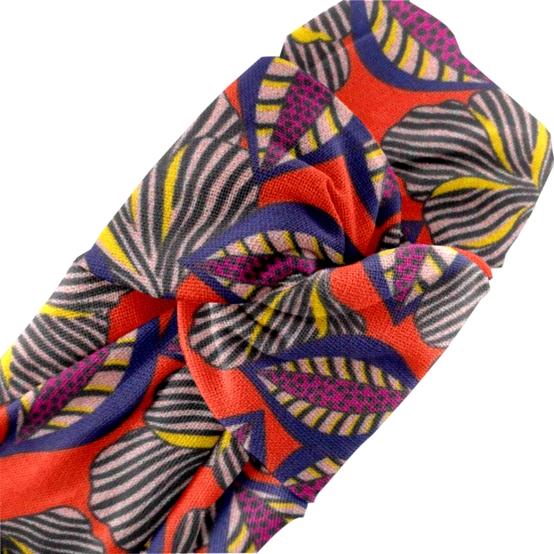 Large Crossed Headband calypso