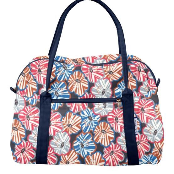 Bowling bag  anémones rayées