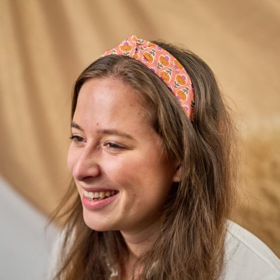 Large Crossed Headband shanti