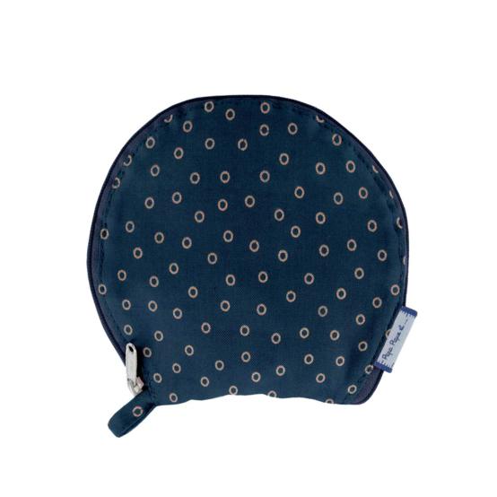 Lingerie bag bulle bronze marine