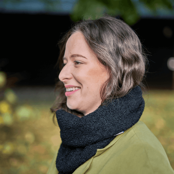 Adult Fur scarf snood moumoute noire