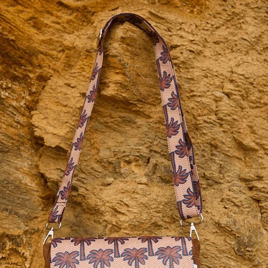 Narrow shoulder strap palmeraie