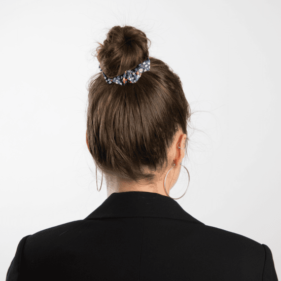 Small scrunchie romance fleurie