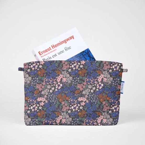 Coton clutch bag monet lilas