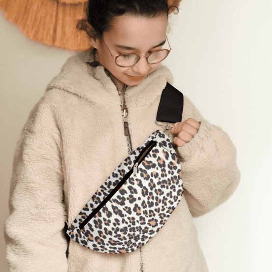 Small banana bag leopard
