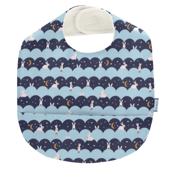 Coated fabric bib lapinuit