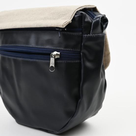 Base small bag without shoulder strap navy blue