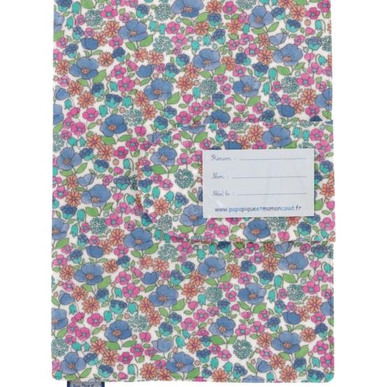 Health book cover pastel fleuri