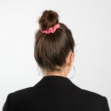 Small scrunchie feuillage or rose