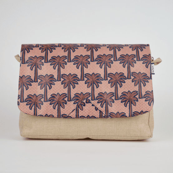 Square flap of saddle bag  palmeraie