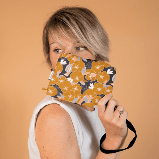 Coton clutch bag coton d'or