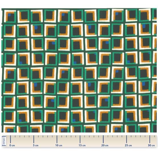 Cotton fabric carré d'art