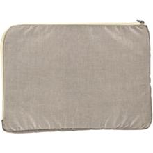 15 inch laptop sleeve silver linen