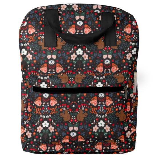 Gaby small backpack casse noisette