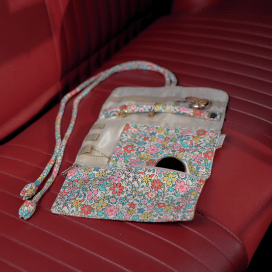 Jewelry pouch mille et une fleurs