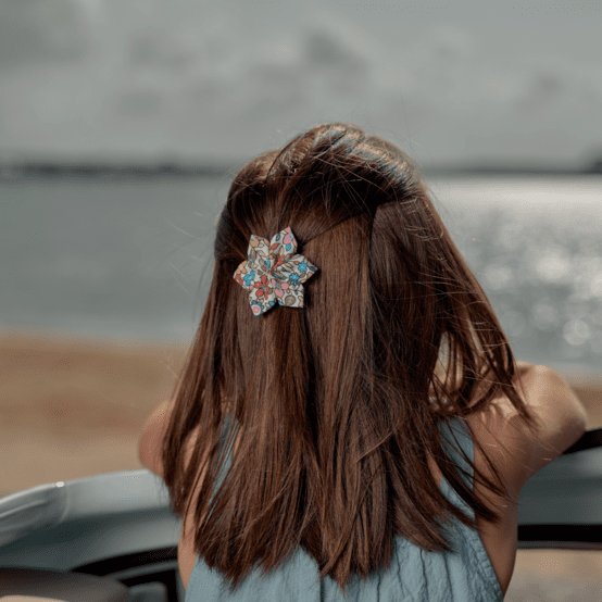 Star flower hairslide mille et une fleurs