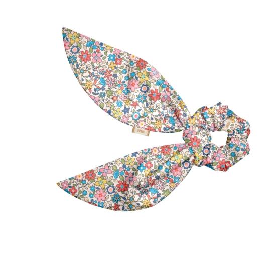 Short tail scrunchie mille et une fleurs