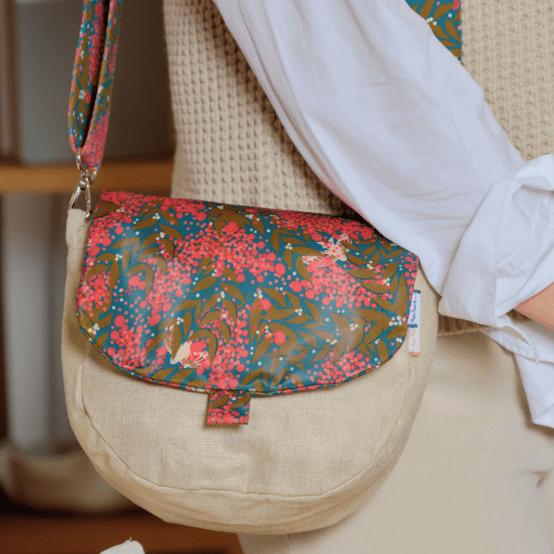 Flap of small shoulder bag ballet merveilleux