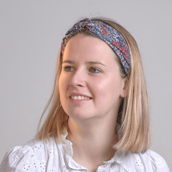 crossed headband jardin d'aurore