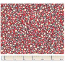 Cotton fabric tapis rouge