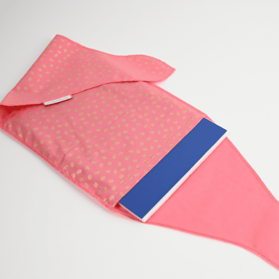 Fupochiki L (22 x 28 cm) feuillage or rose