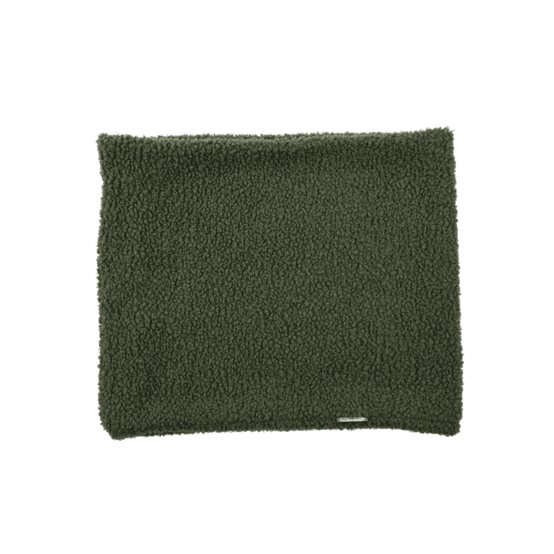 Children fur scarf snood moumoute kaki