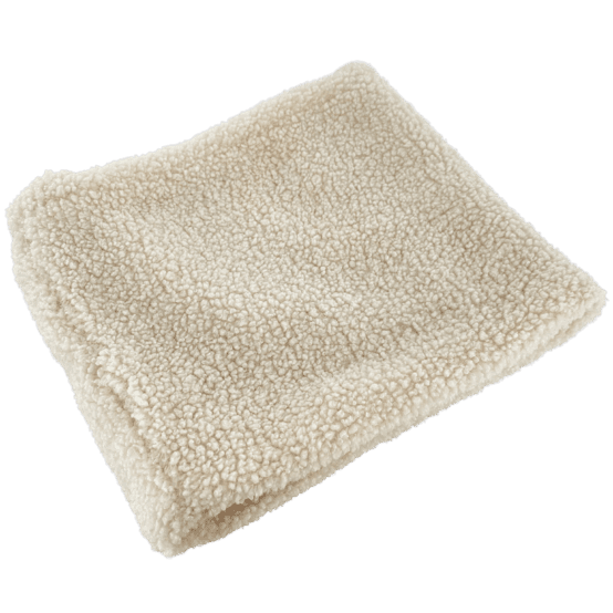 Adult Fur scarf snood moumoute ivoire