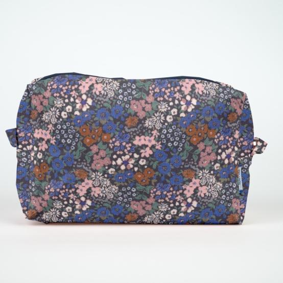 Rectangular toiletry bag monet lilas