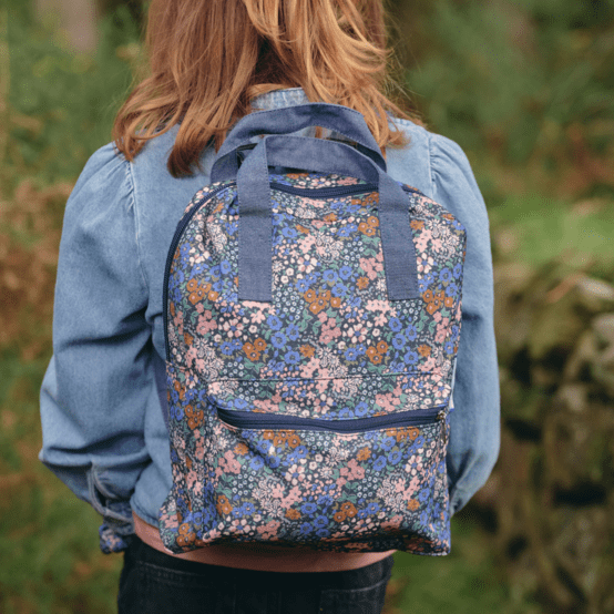 Gaby small backpack monet lilas