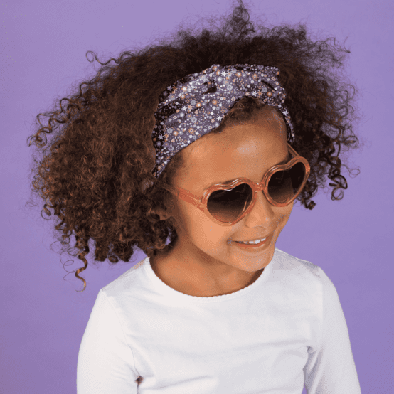 crossed headband seventies