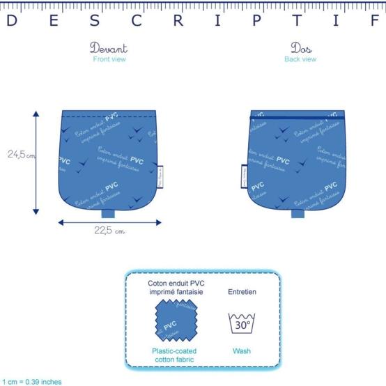 Flap of small shoulder bag  