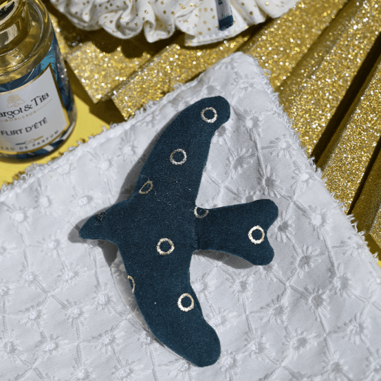 swallow clip bulle bronze marine