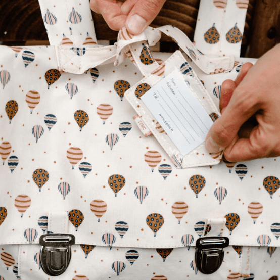 Luggage Tag montgolfiere