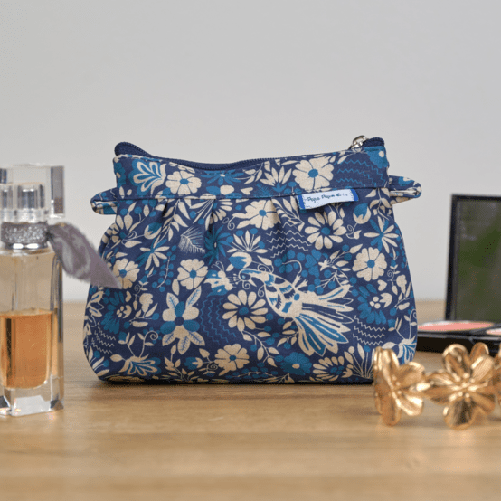 Mini Pleated clutch bag parade royale