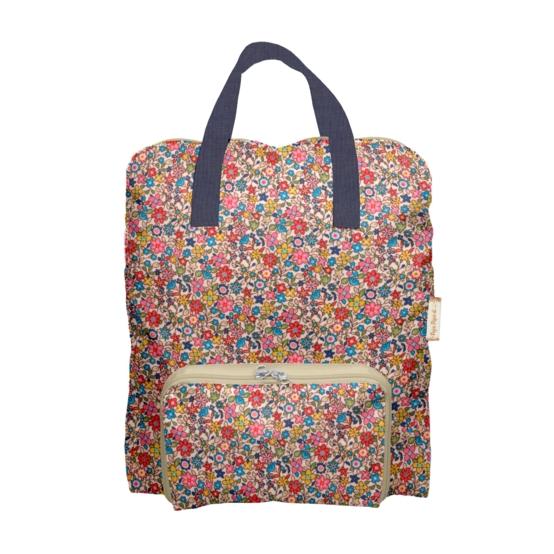 Foldable rucksack Gaby mille et une fleurs