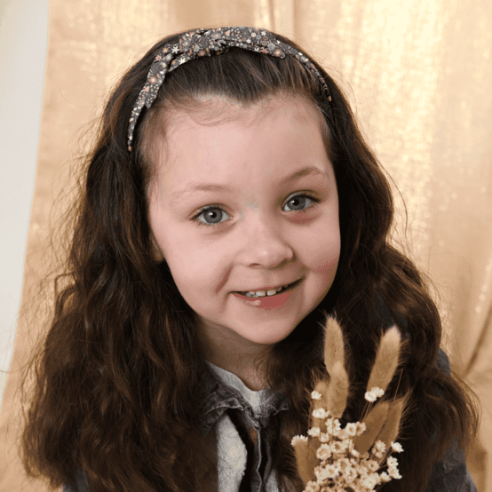 bow headband seventies